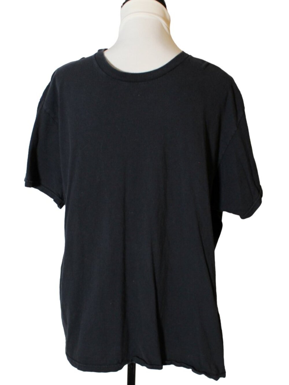 Fruit of the Loom Mens Plain Black T-Shirt XL